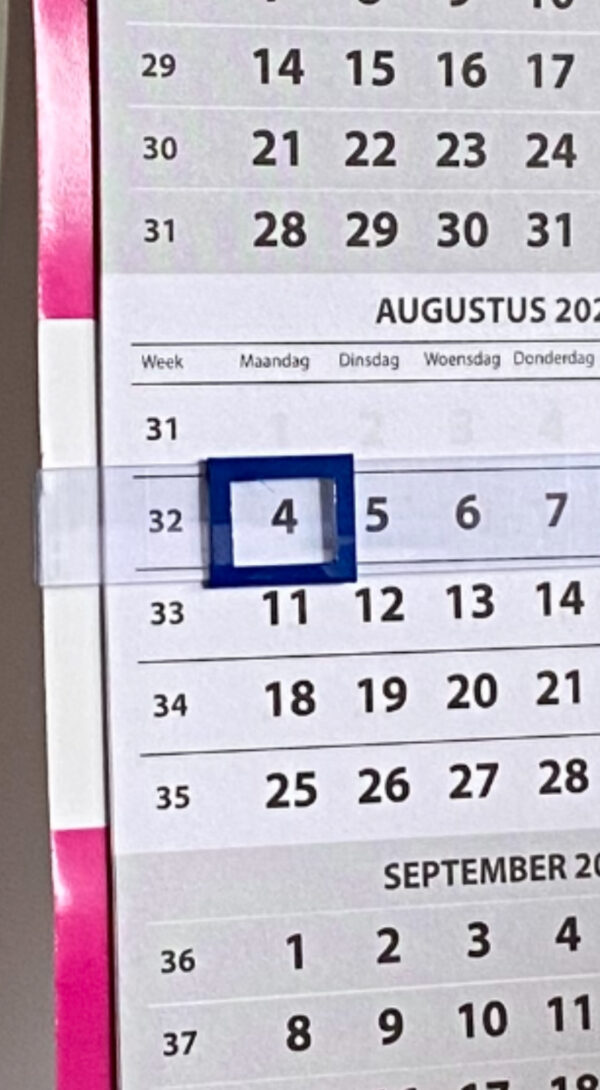 KD100 / Deal 3 bureau / 3-maandskalender - Afbeelding 3